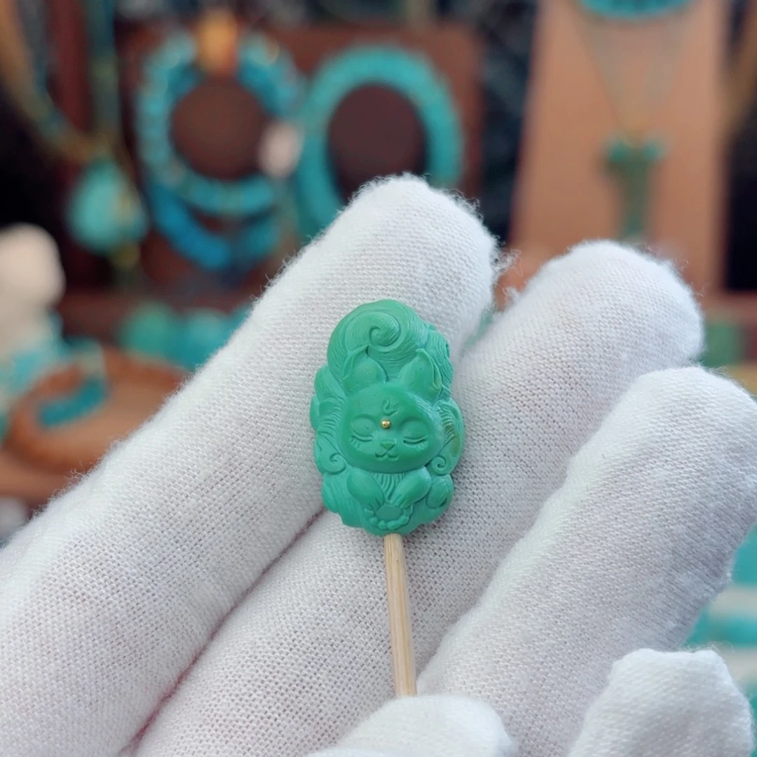 绿松石未镶嵌配饰