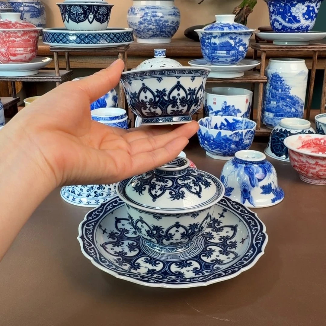 景德镇陶瓷手工手绘