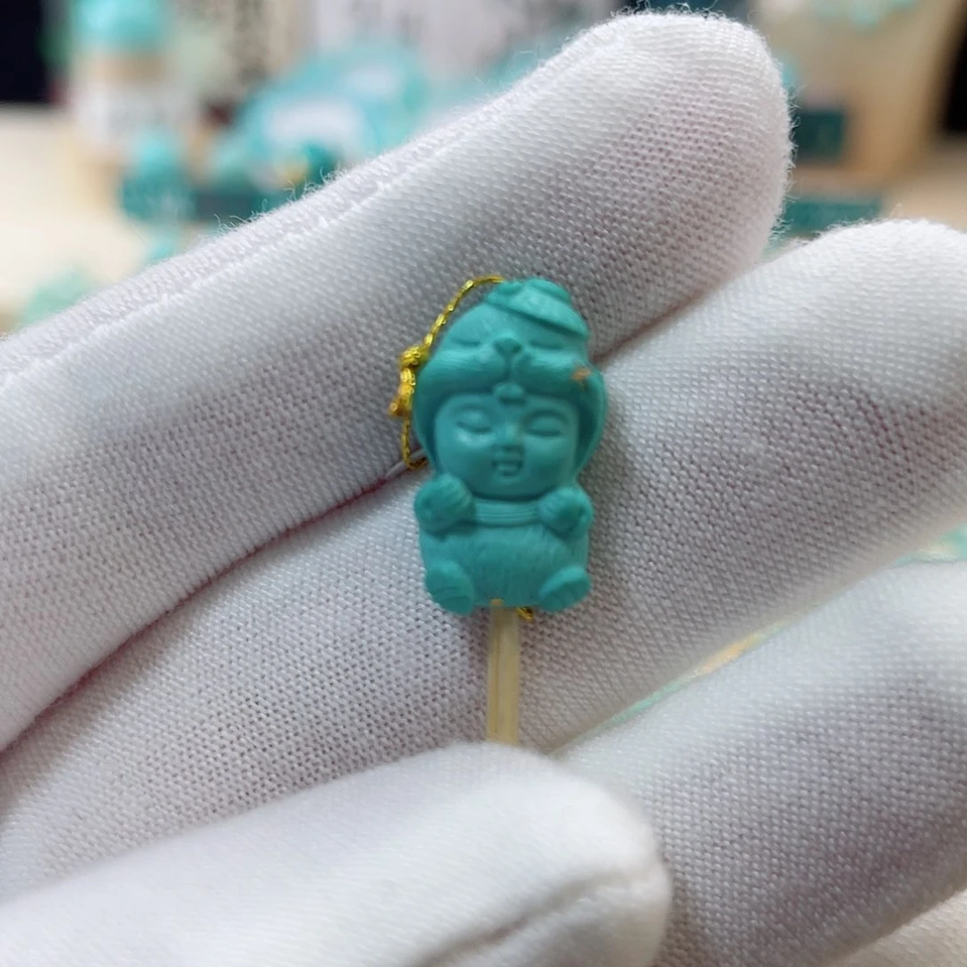 绿松石珠宝奇石未镶嵌