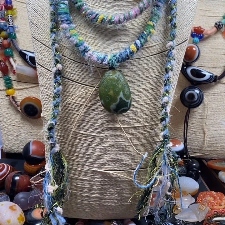 玛瑙/玉髓未镶嵌颈饰