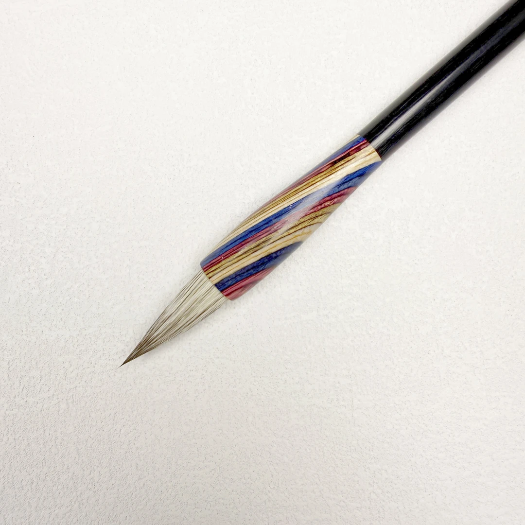 【古法银狐】狐狸毫毛笔出锋2.5口径0.75