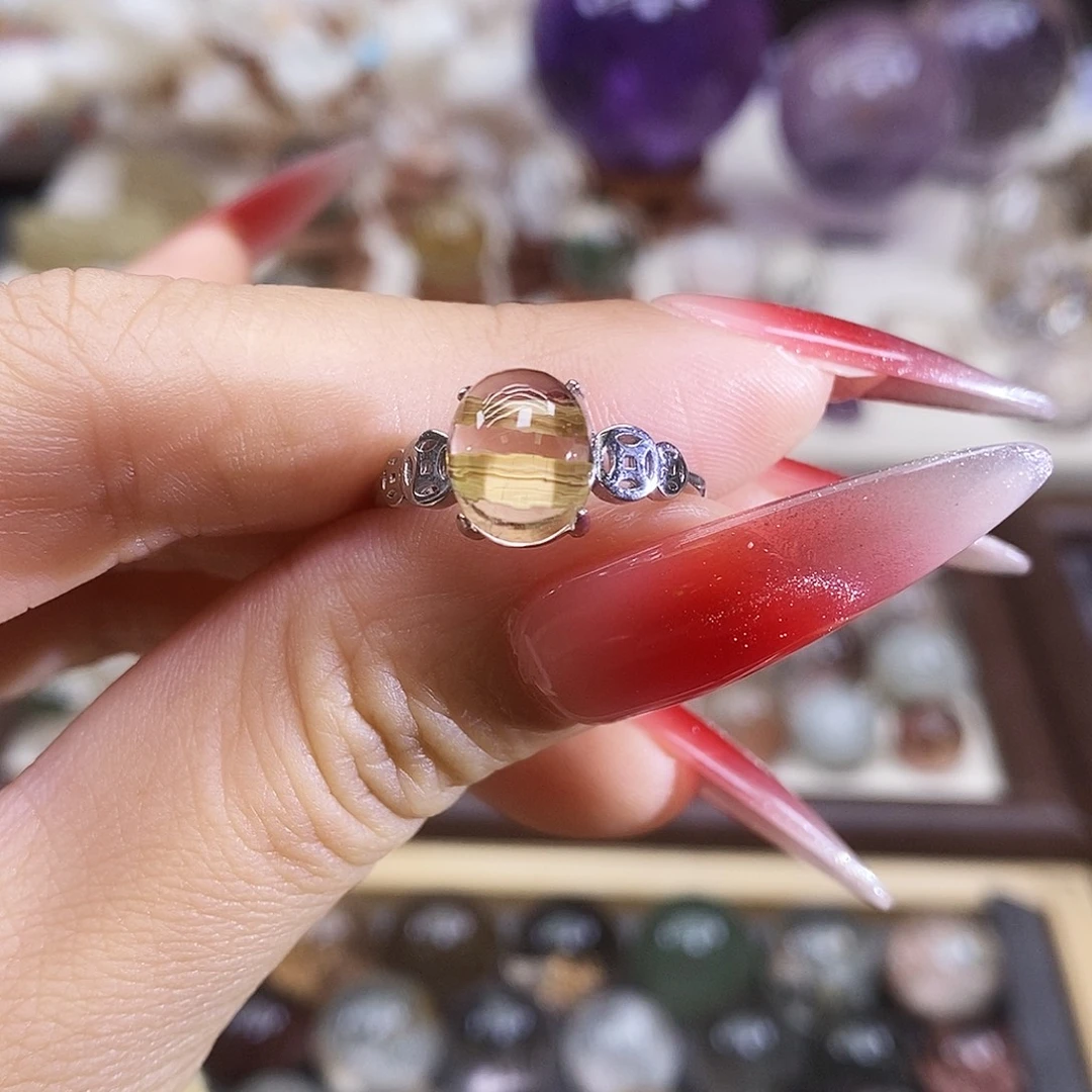 水晶银S925镶嵌珠宝半成品