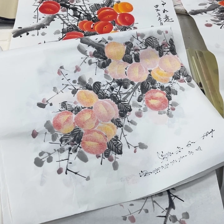 国画绘画手绘作品