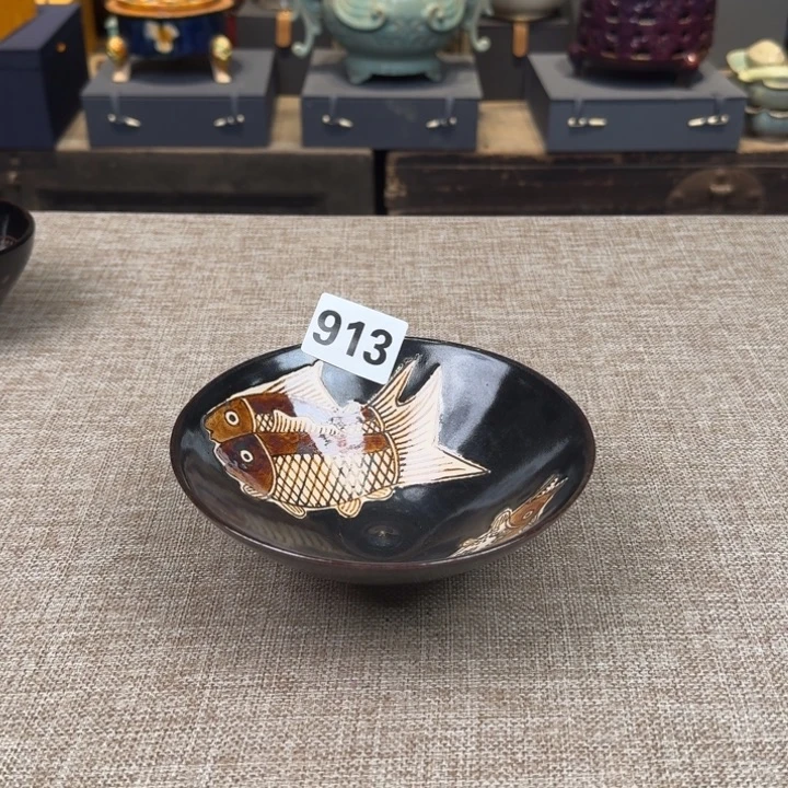 摆件陶瓷旧藏摆件