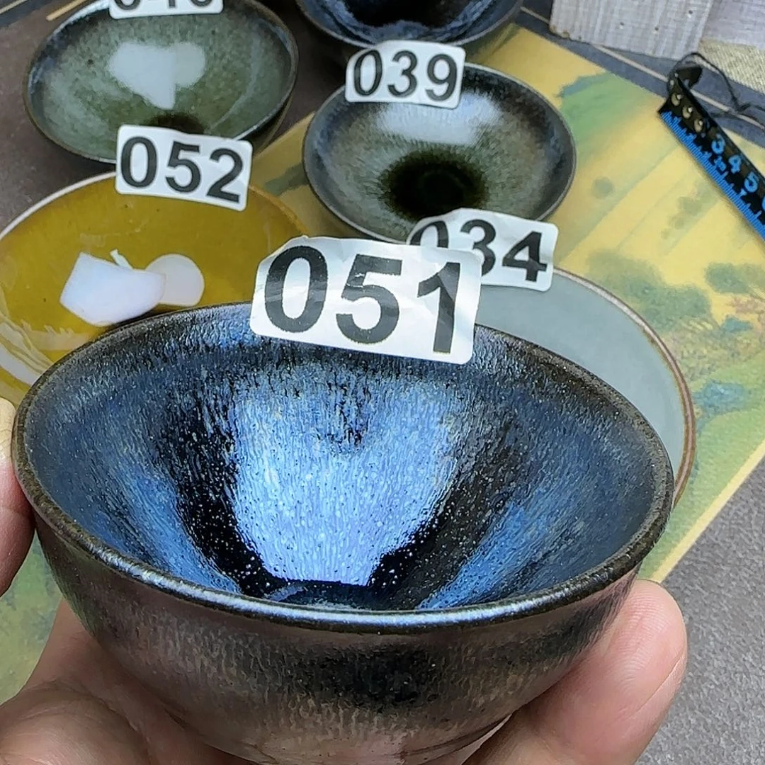 茶盏建阳建盏主人杯龙窑柴烧