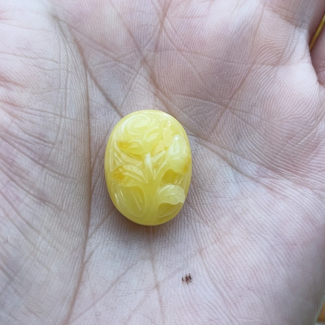 琥珀未镶嵌吊坠(不含链)