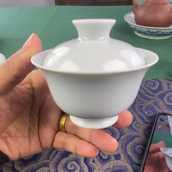 杯微瑕景德镇陶瓷盖碗80ml