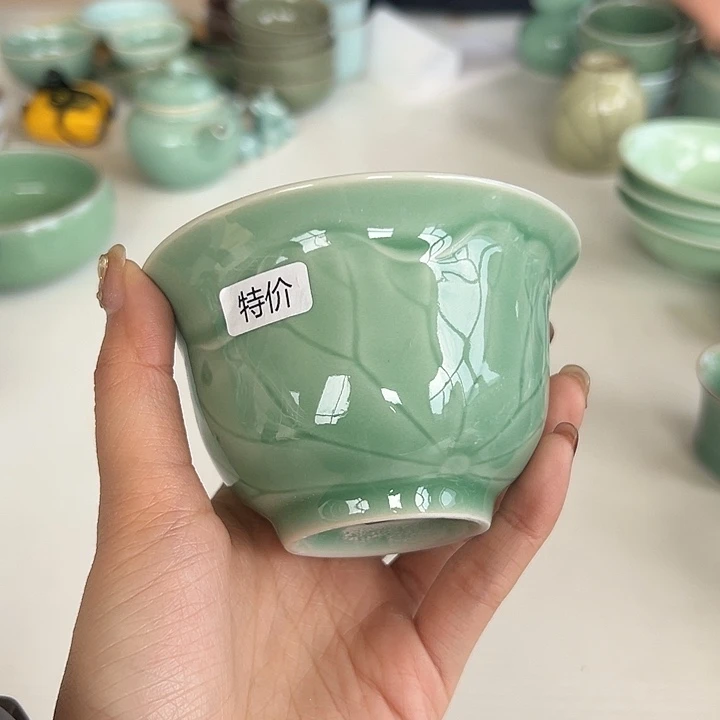小米茶器龙泉青瓷