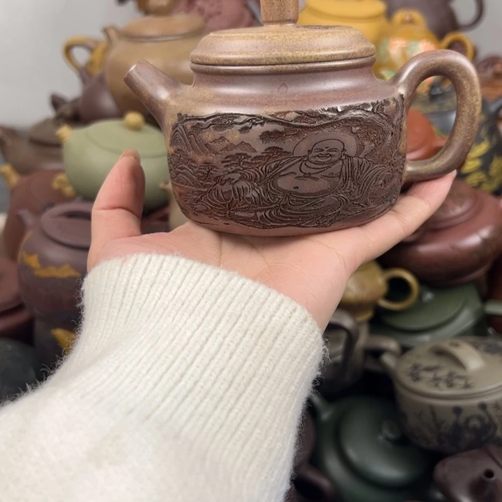 茶壶紫砂紫砂壶微瑕