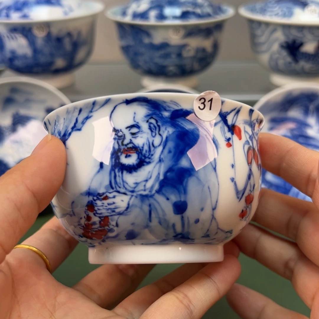 杯木木景德镇纯手绘茶具31