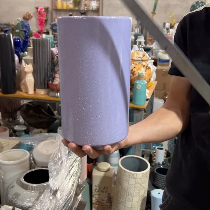 陶瓷花瓶摆件外贸出口（微瑕）高29口13公分