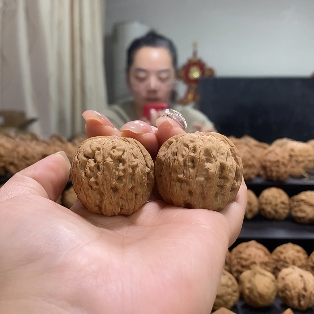 把件文玩核桃35雨花石