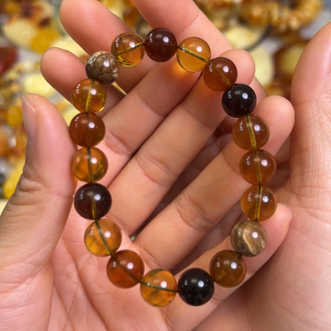 未镶嵌蜜蜡裸石琥珀