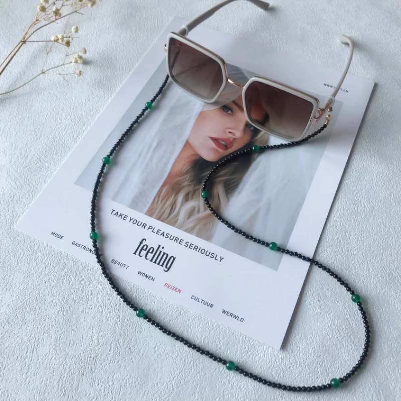 经典时尚双色眼镜链