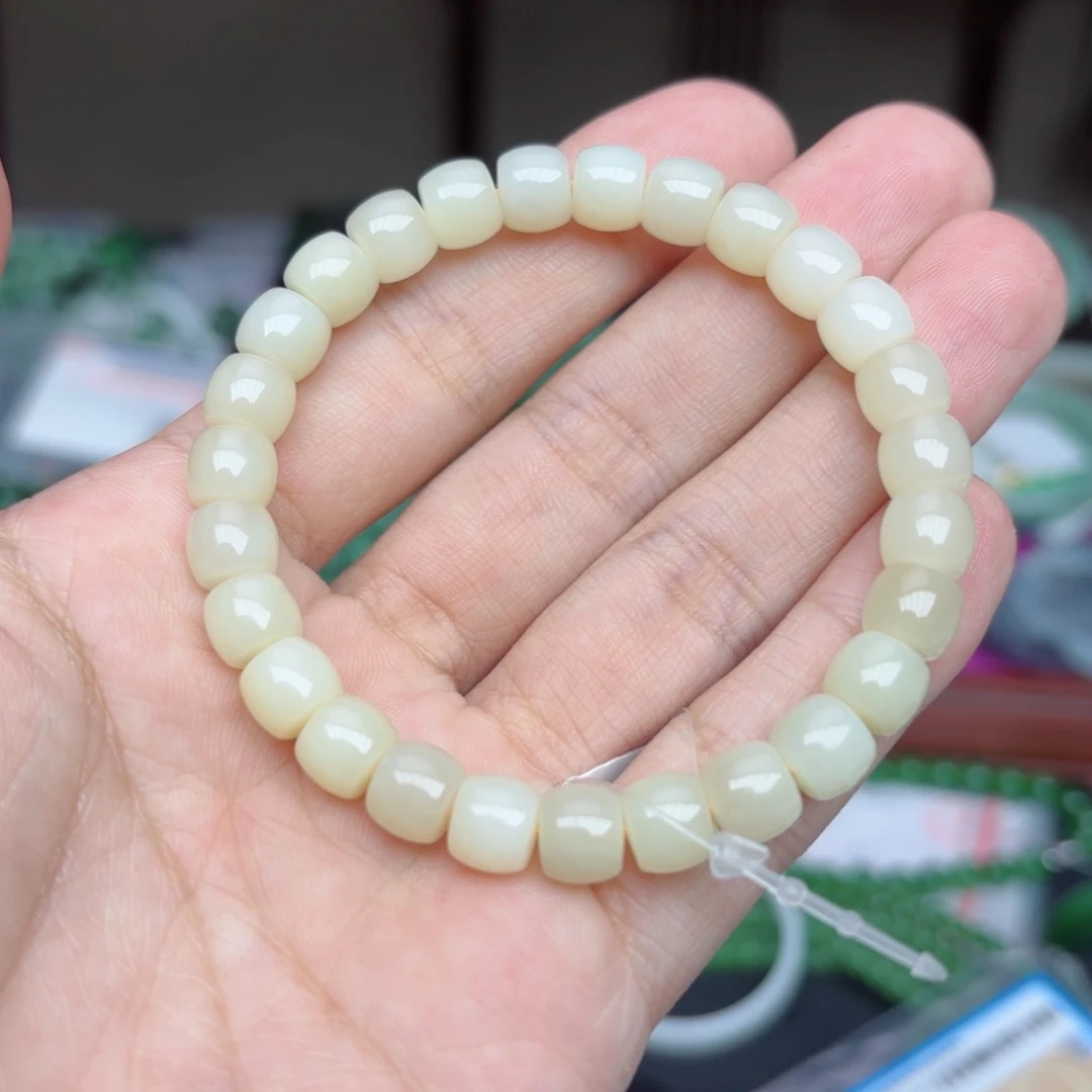 和田玉手链未镶嵌