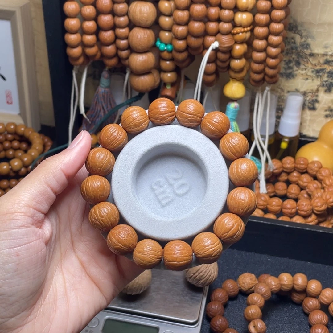 吊坠猴头核桃同尺聚宝盆