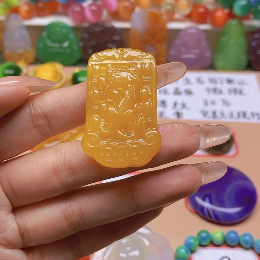 【闪购商品】玛瑙/玉髓颈饰未镶嵌静**语