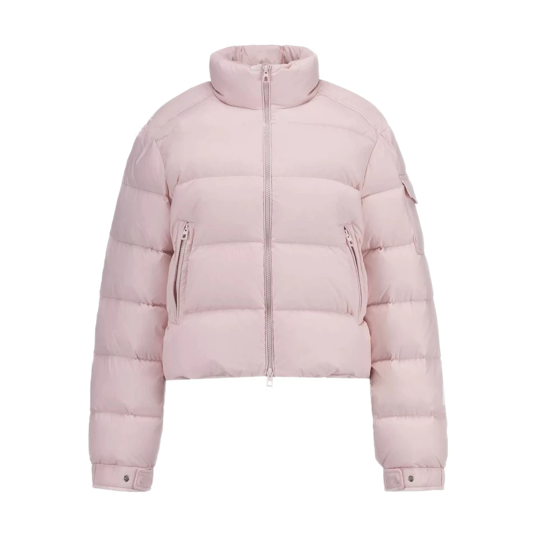 MW肯豆风2025新款小玛雅95绒短款立领面包羽绒服