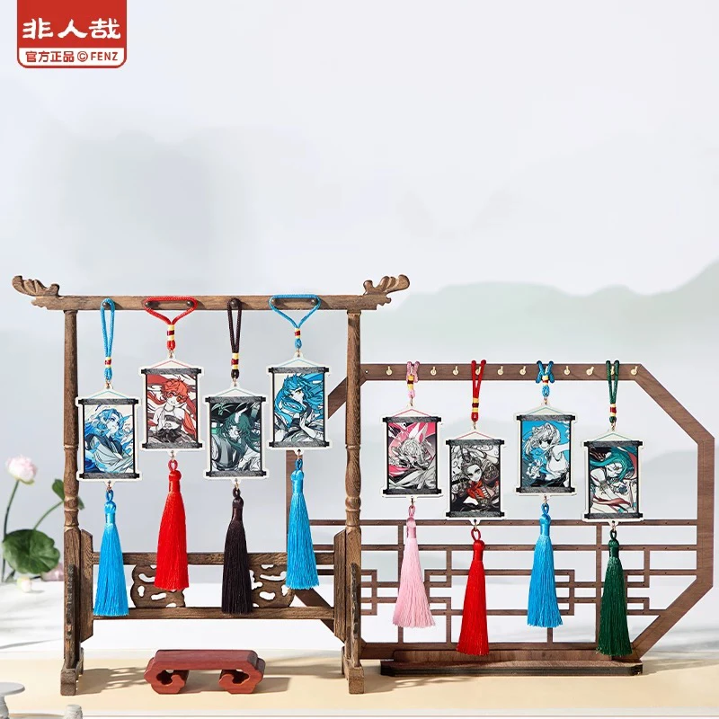 非人哉仙山琼阁系列亚克力挂件盲盒流苏挂饰
