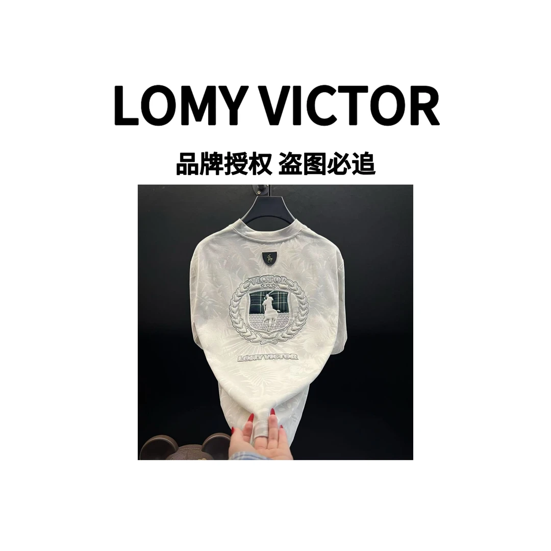 【Y】欧洲站高级定制轻奢时尚短袖T恤NZN1229