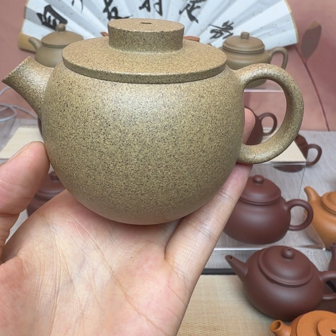 紫砂茶壶巨轮140cc
