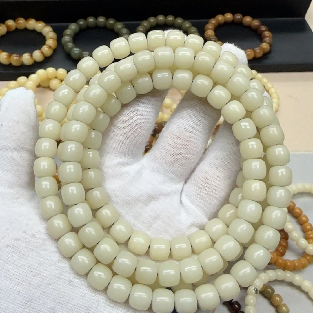 菩提根/象牙果手串8*9 鬼工 5年 108