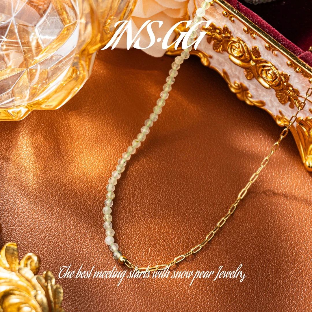 钛钢仿水晶项链 【INS · GG】晶 ♠ 轻奢设计 LX2924 项链·中长