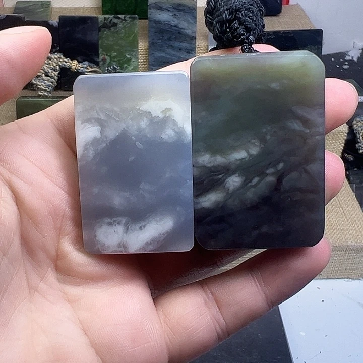 和田玉未镶嵌珠宝半成品