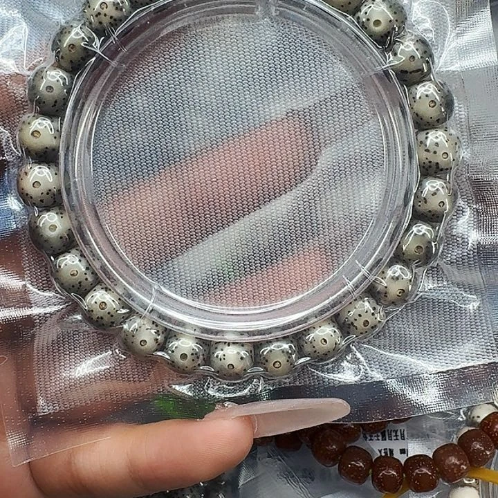 星月菩提手串540高端黑灰星月菩提98桶单圈