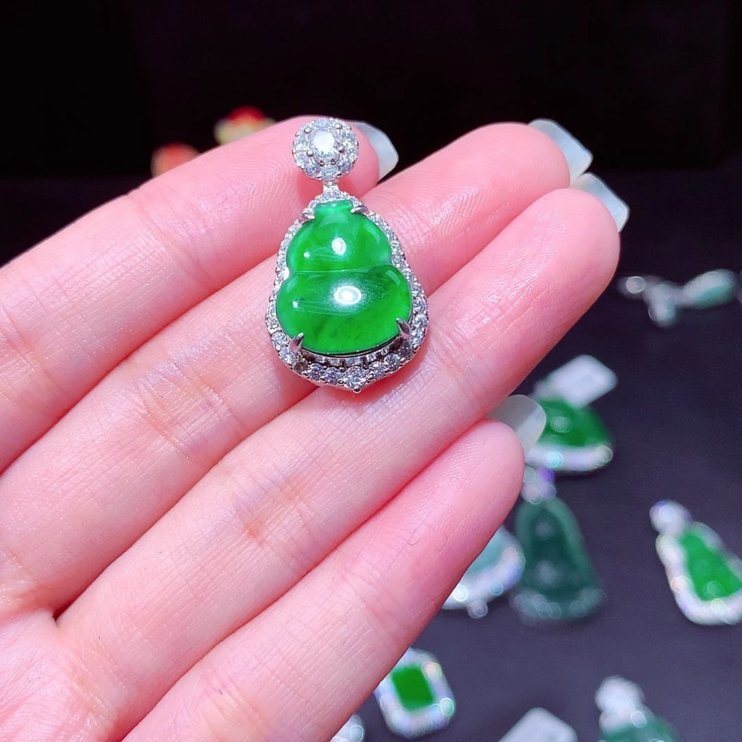 【闪购商品】翡翠吊坠(不含链)未镶嵌