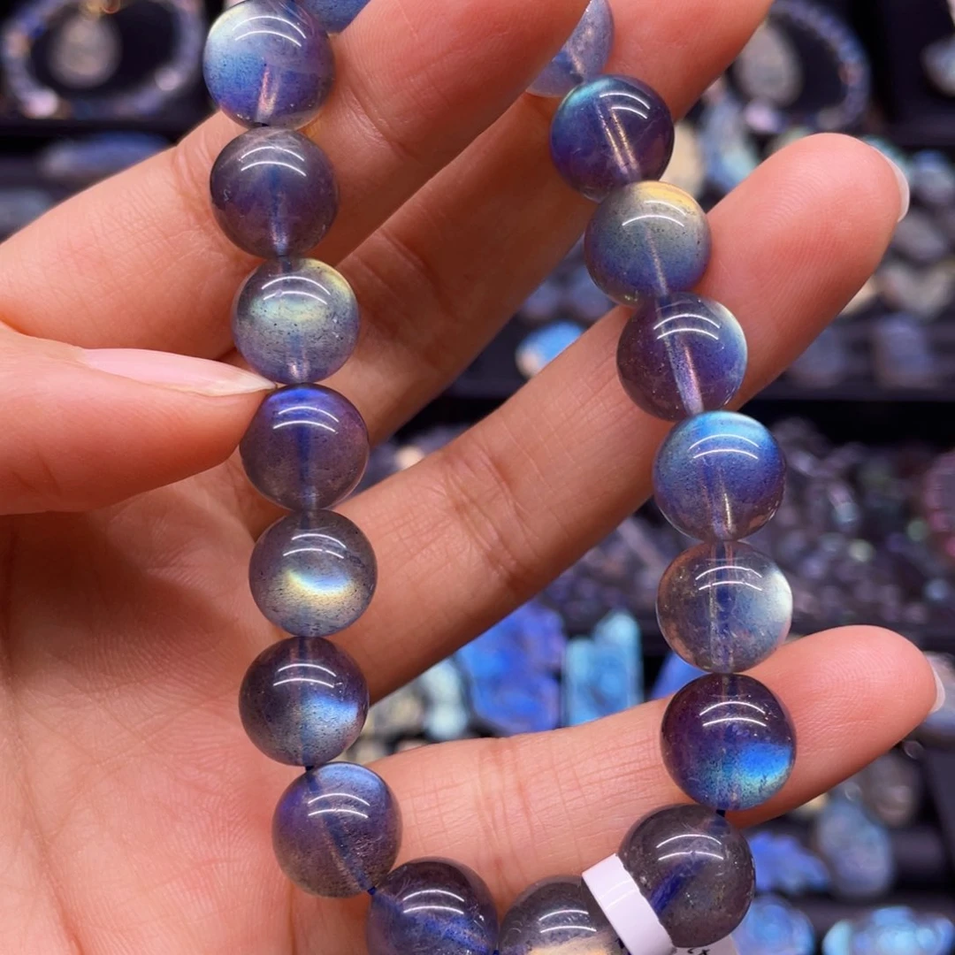 未镶嵌手串长石10.7左右