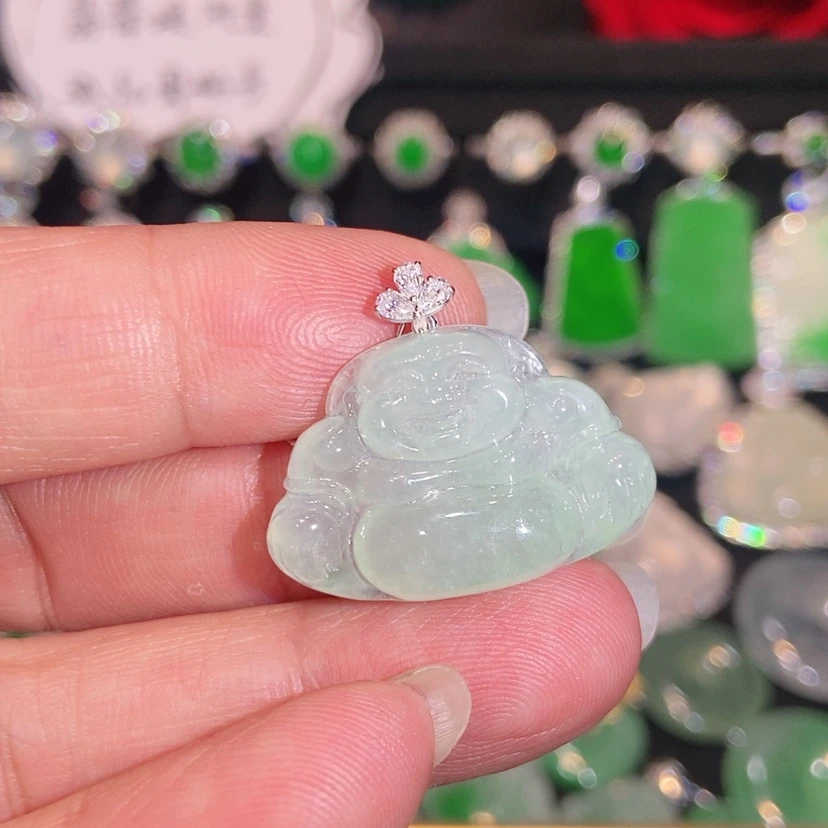 【闪购商品】颈饰未镶嵌翡翠天然翡翠