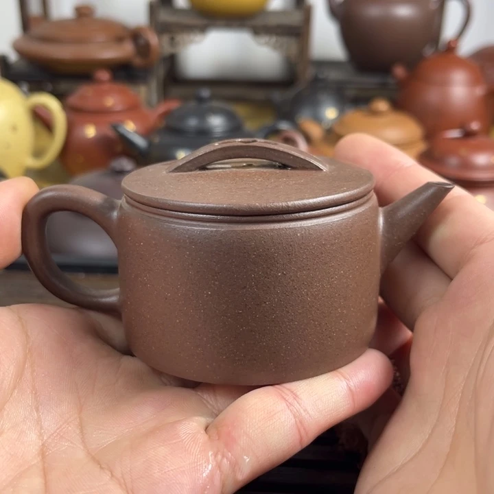 紫砂茶壶原矿紫砂半手工制作