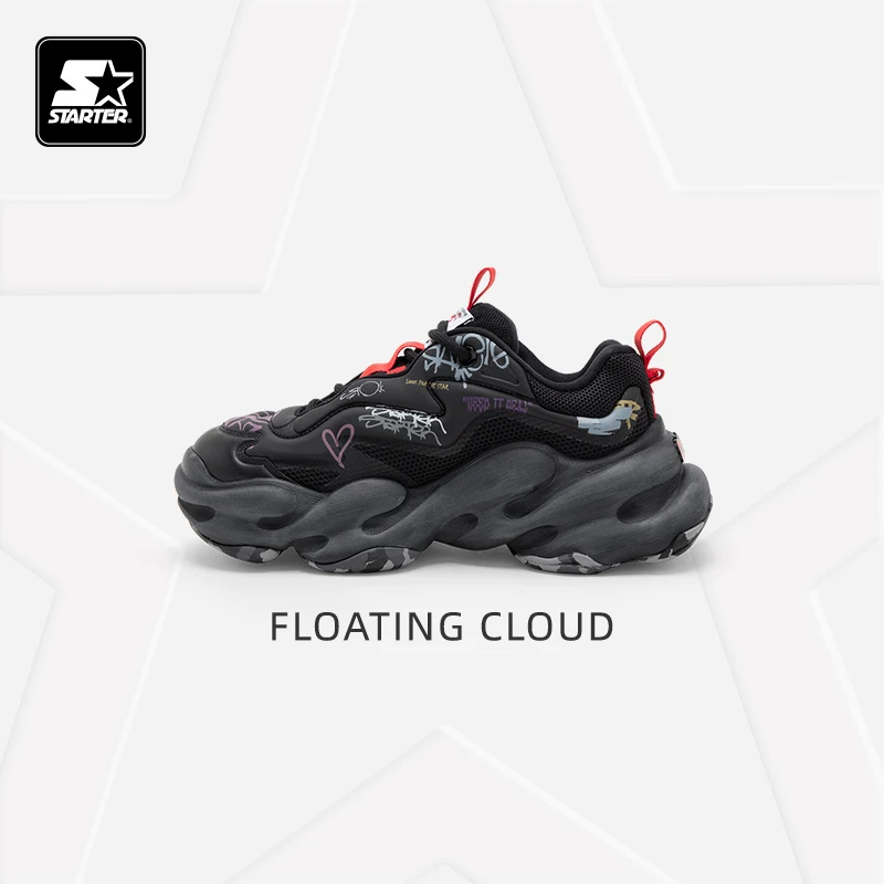 STARTER官方潮流男女百搭厚底增高透气浮云老爹鞋 SF43CH008