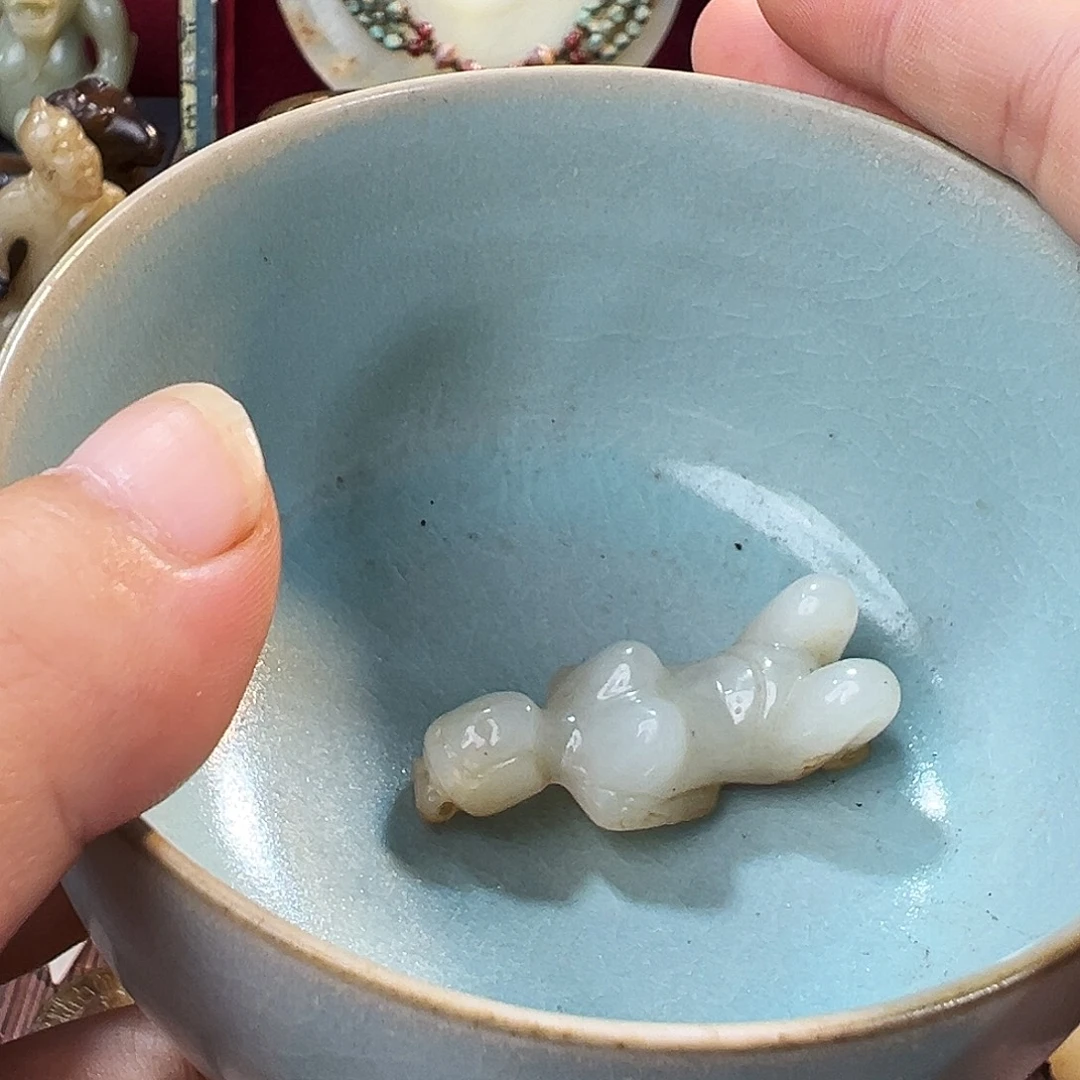 用***6瓷片五大名窑瓷器摆件瓷片
