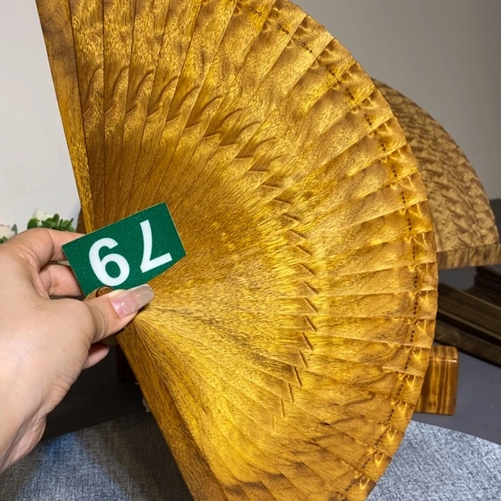 金丝楠?*爷金丝楠木扇子