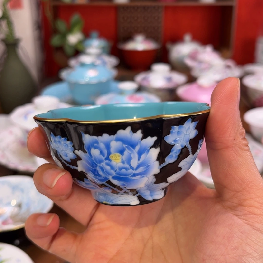 景德镇纯手绘陶瓷茶具