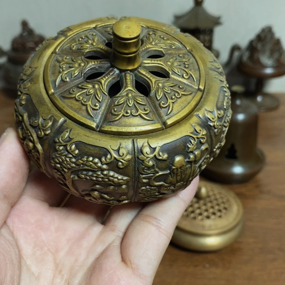 铜盛世铜炉铜器香炉工艺品