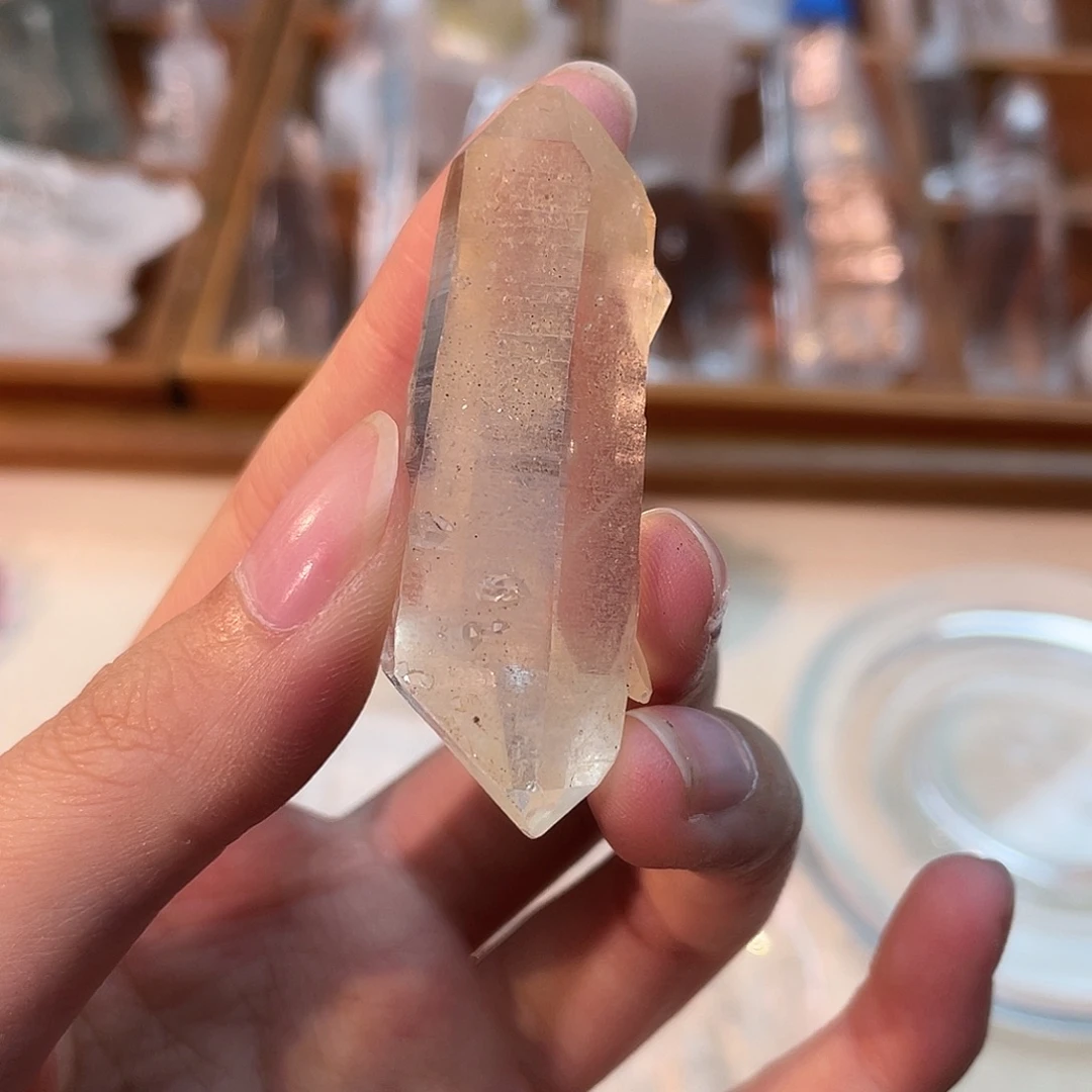 水晶手链未镶嵌喜马拉雅原石 110号