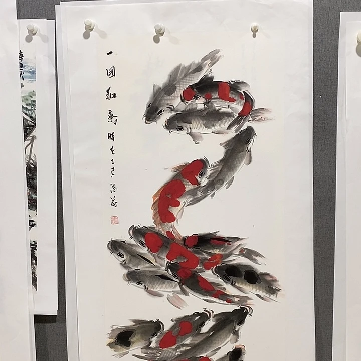 国画手写手绘作品366