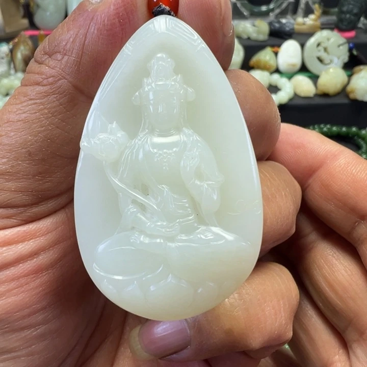 和田玉未镶嵌套链