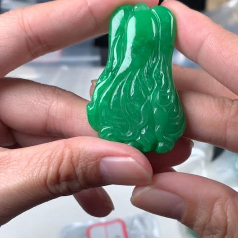 颈饰未镶嵌翡翠11