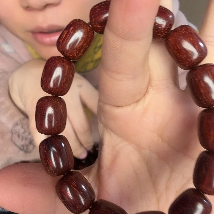 用***9成套家具紫檀木类印度小叶紫檀枣珠