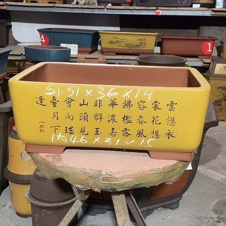 紫砂花盆花盆包邮