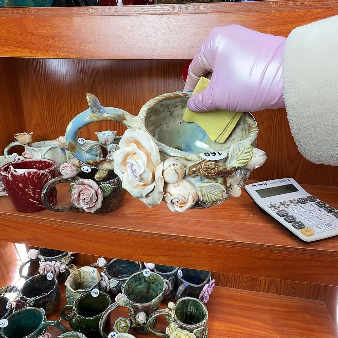 纯手工咖啡杯，餐具