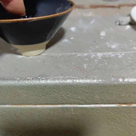 平***7天然老黑釉斗笠盏