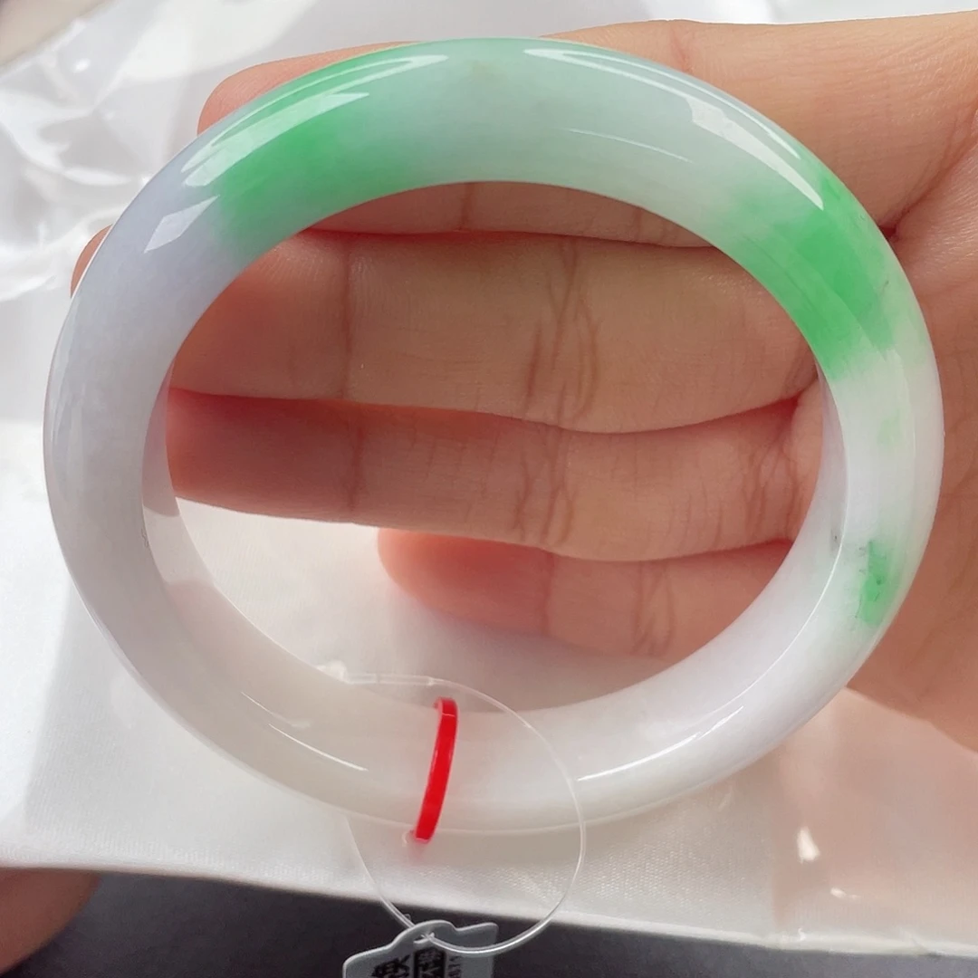 翡翠手镯未镶嵌58.2正圈