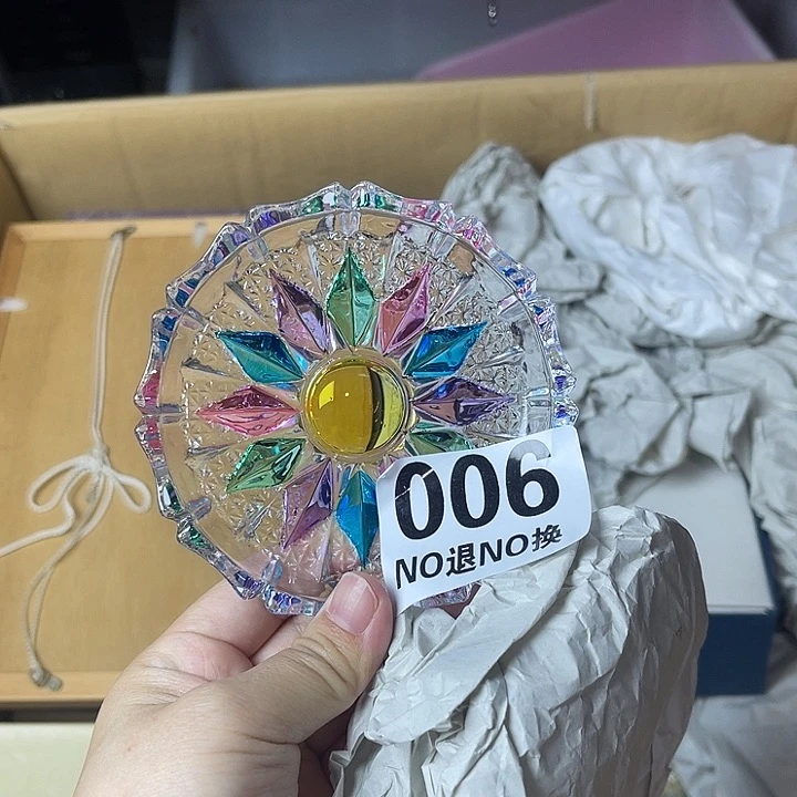 玻璃手工艺品写好了我