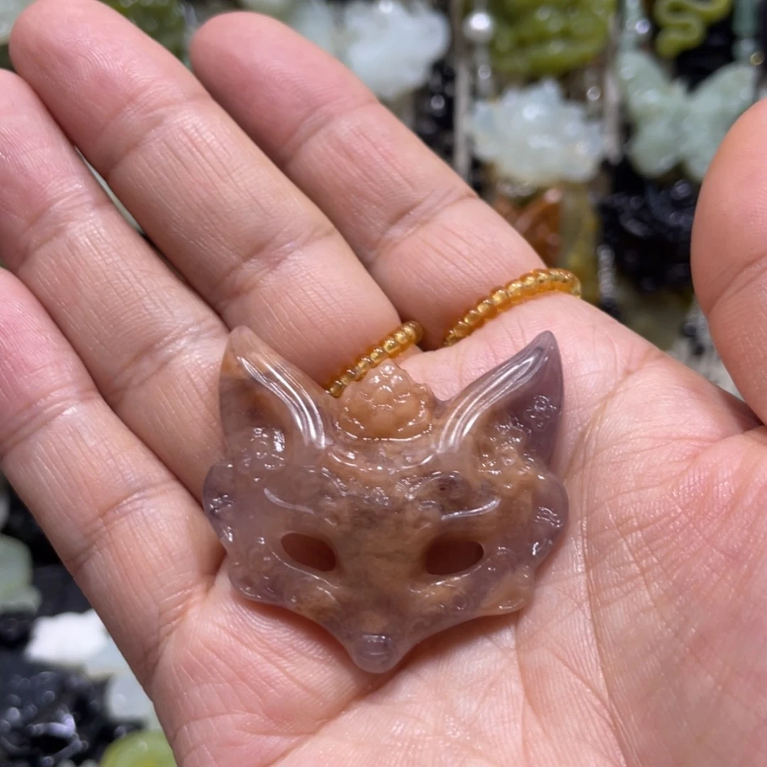 【闪购商品】岫玉颈饰未镶嵌M***武8吊坠