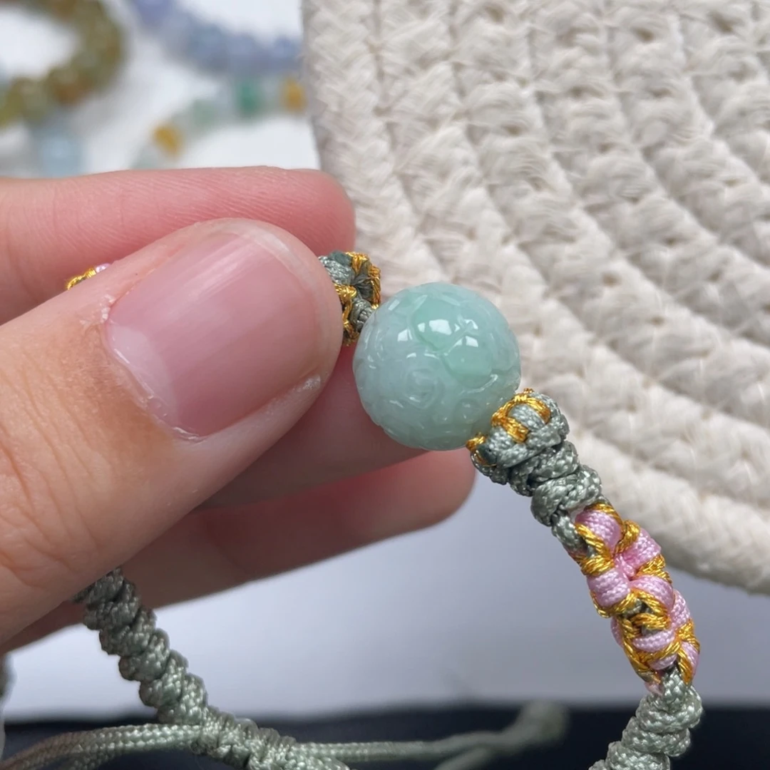 翡翠未镶嵌颈饰天然A货缅甸翡翠